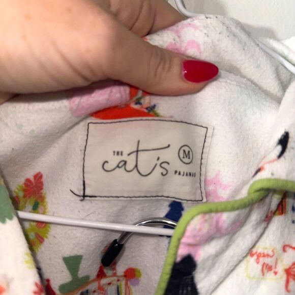 The Cat's Pajamas Holiday Hipster Flannel Pajama Set - M - Picture 7 of 8